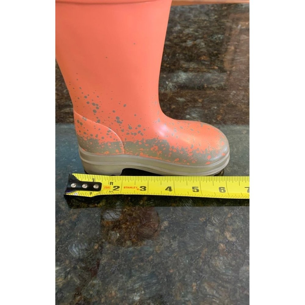 Farmhouse Muddy Rain Boot Planter HOME KITCHEN TIERED TRAY 004. Last One - Picture 4 of 7